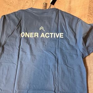 Oner Active light denim graphic tee